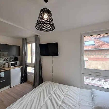Bologne, Studio Cozy Climatise * Reims
